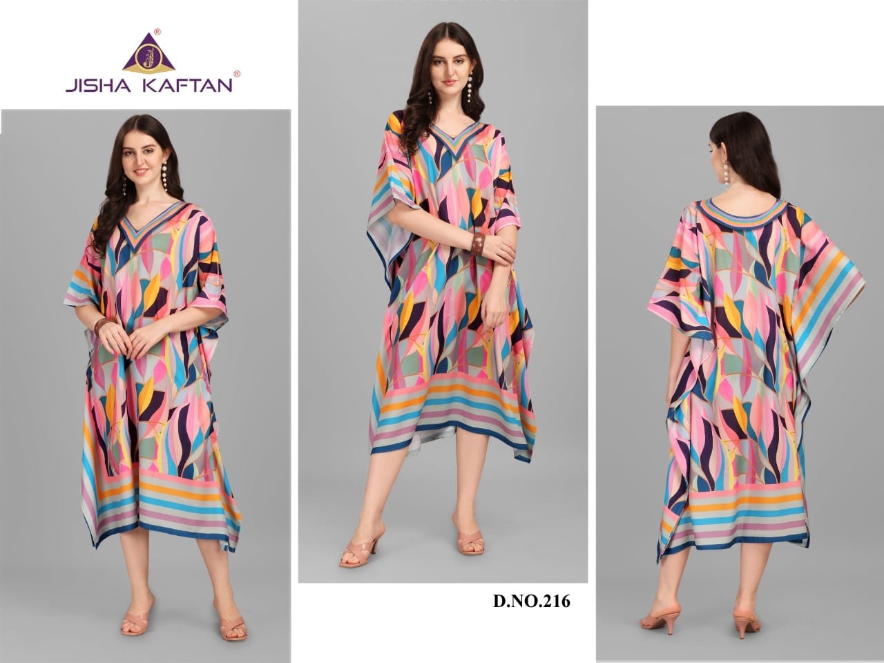 Jelite Rayon Kaftan 2 Casual Wear Wholesale Kaftan Collection
